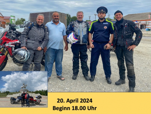 Long Way To Mongolia 2023 (Motorradvortrag) @ intakt Musikbühne