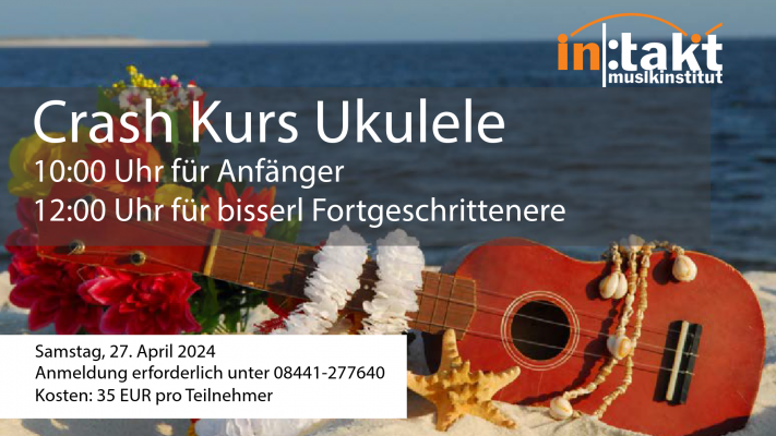 Lust auf Ukulele? Workshop für Anfänger @ intakt Musikbühne