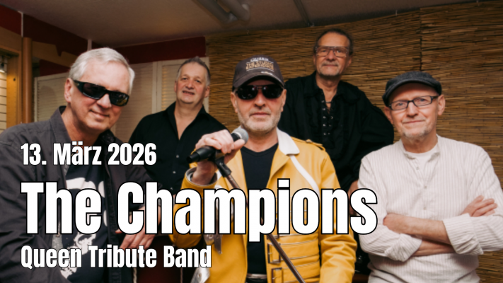 The Champions: Queen Tribute Band @ Intakt Musikbühne