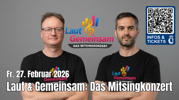 Laut & Gemeinsam: Das Mitsingkonzert @ Intakt Musikbühne