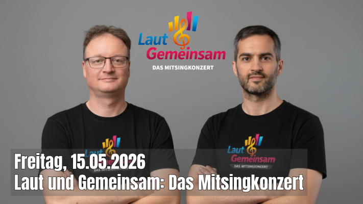 Laut und Gemeinsam: Das Mitsingkonzert @ Intakt Musikbühne